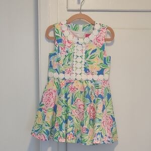 Lilly Pulitzer Kids Dress - Pink and Blue Floral